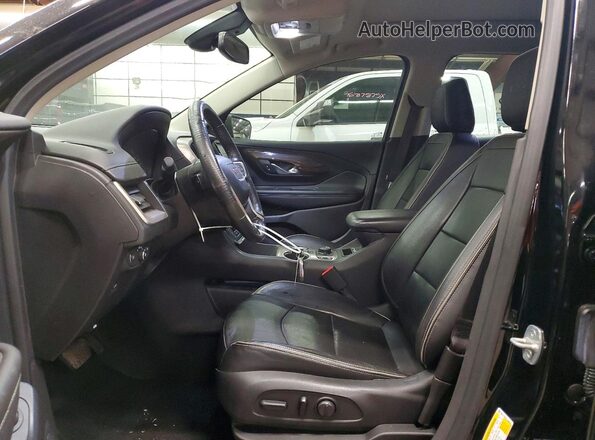 3GKALXEX7LL188747 2020 GMC TERRAIN Черный Вид салона спереди