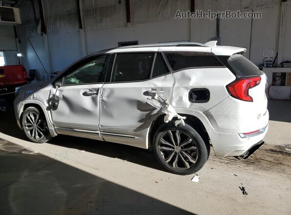 3GKALXEX8KL260862 2019 GMC TERRAIN Белый Задняя левая четверть