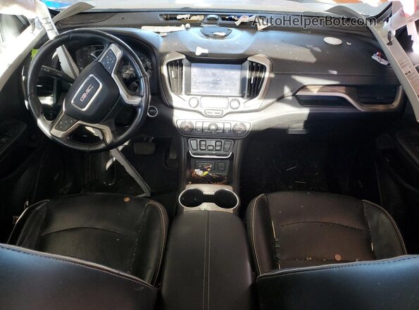 3GKALXEX8KL260862 2019 GMC TERRAIN Белый Вид панели приборов