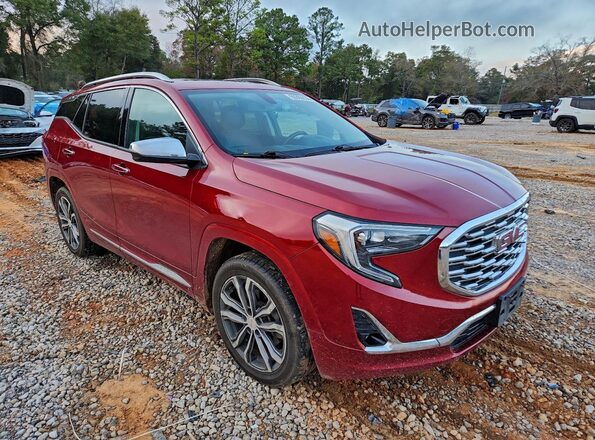 3GKALXEX9KL312774 2019 GMC TERRAIN Red Przód prawy