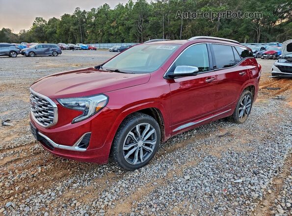 3GKALXEX9KL312774 2019 GMC TERRAIN Red Przód lewy