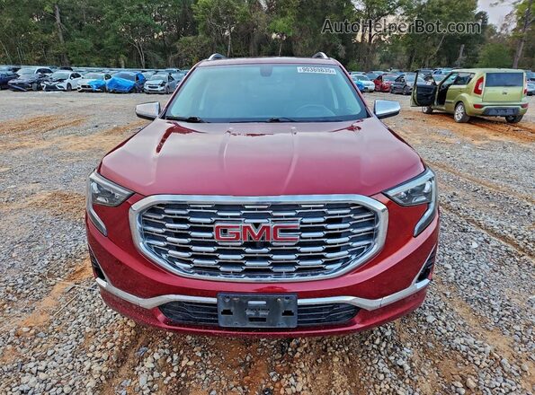 3GKALXEX9KL312774 2019 GMC TERRAIN Red Widok z przodu