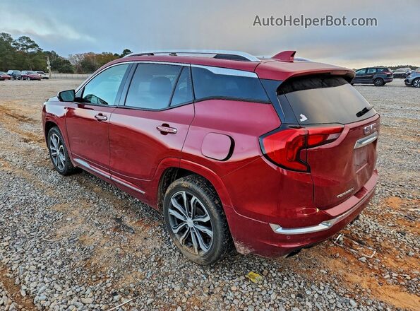 3GKALXEX9KL312774 2019 GMC TERRAIN Red Tył lewy