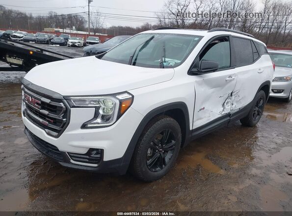 3GKALYEG5RL206435 2024 GMC TERRAIN Белый Передняя левая четверть