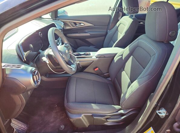3GN7DMRP7SS225433 2025 CHEVROLET EQUINOX Black Front interior view