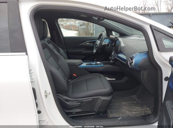 3GN7DNRPXSS263986 2025 CHEVROLET EQUINOX Белый Вид салона спереди