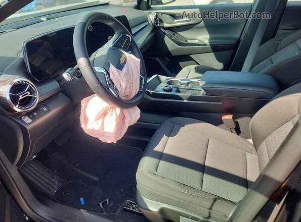 3GNAXHEG3TL273615 2026 CHEVROLET EQUINOX Black Вид салону спереду
