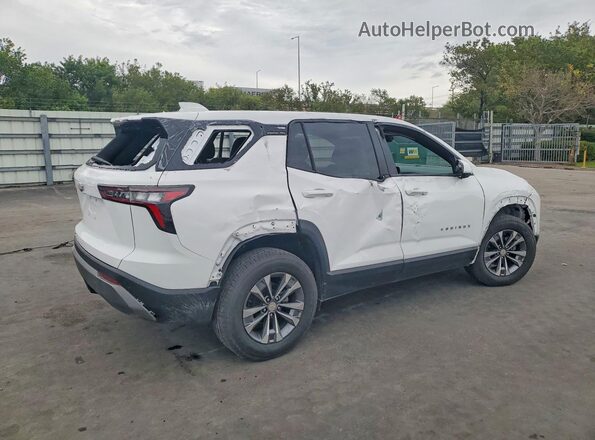 3GNAXHEG5SL207128 2025 CHEVROLET EQUINOX Белый Задняя правая четверть