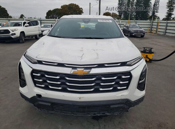 3GNAXHEG5SL207128 2025 CHEVROLET EQUINOX Белый Вид спереди