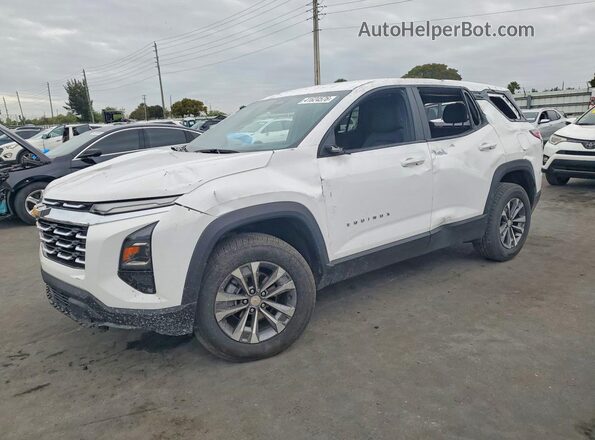 3GNAXHEG5SL207128 2025 CHEVROLET EQUINOX Белый Передняя левая четверть