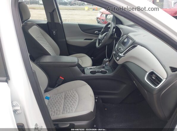3GNAXHEV3LS652053 2020 CHEVROLET EQUINOX Белый Вид салона спереди