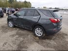 2020 Chevrolet Equinox Fwd Ls Gray vin: 3GNAXHEV7LS564297