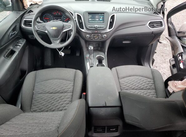 3GNAXJEV1JS612705 2018 CHEVROLET EQUINOX Gray Առջևի վահանակի տեսք