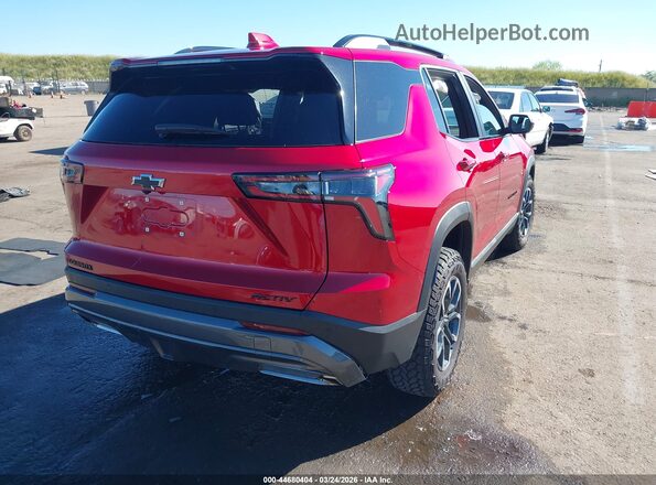 3GNAXKEG6SL324892 2025 CHEVROLET EQUINOX Red უკანა მარჯვენა