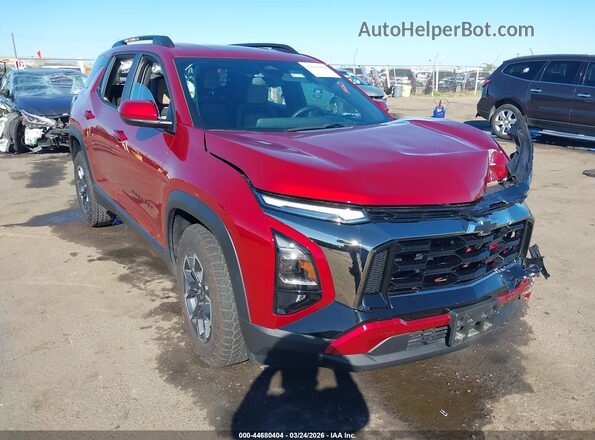 3GNAXKEG6SL324892 2025 CHEVROLET EQUINOX Red წინა მარჯვენა
