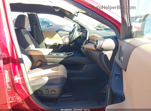 3GNAXKEG6SL324892 2025 CHEVROLET EQUINOX Red წინა სალონის ხედი
