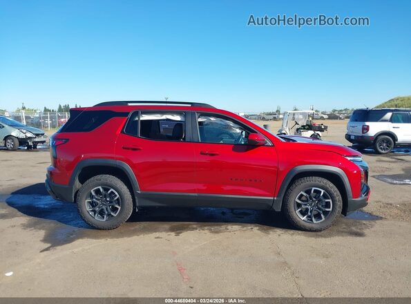 3GNAXKEG6SL324892 2025 CHEVROLET EQUINOX Red უკანა სალონის ხედი