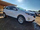 2020 Chevrolet Equinox Lt White vin: 3GNAXKEV2LS573227