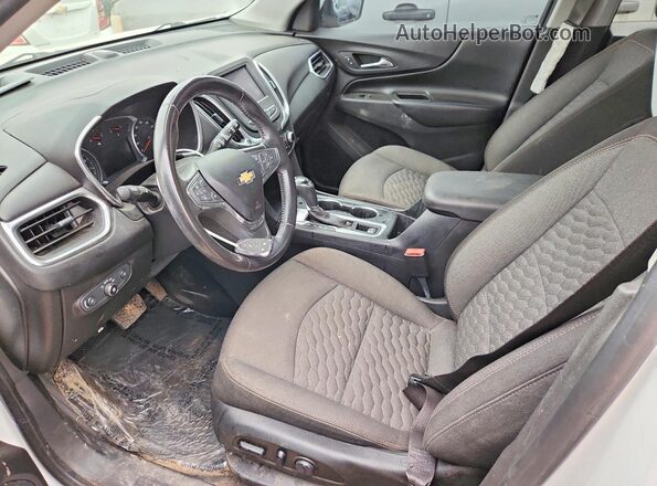 3GNAXKEV2LS573227 2020 CHEVROLET EQUINOX White Widok wnętrza z przodu