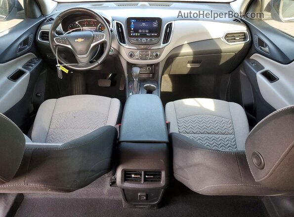3GNAXKEV4NL262055 2022 CHEVROLET EQUINOX Синий Вид панели приборов