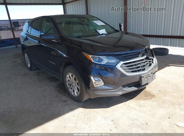 3GNAXKEV6LS553532 2020 CHEVROLET EQUINOX Black Przód prawy