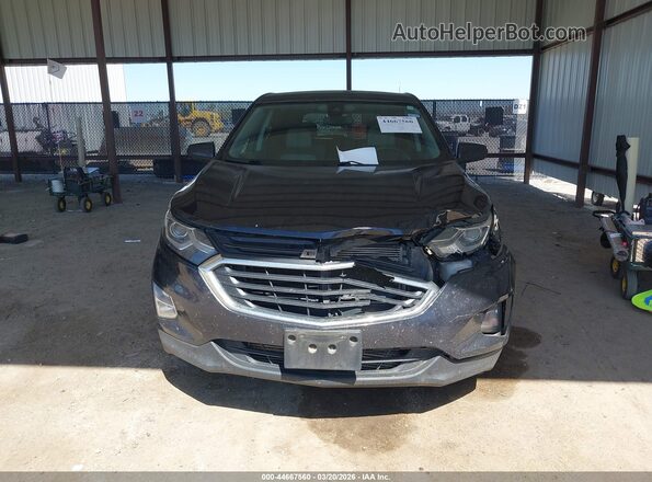 3GNAXKEV6LS553532 2020 CHEVROLET EQUINOX Black Widok zestawu wskaźników