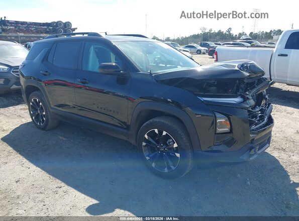 3GNAXLEG2SL312244 2025 CHEVROLET EQUINOX Черный Передняя правая четверть