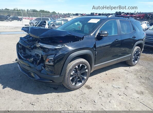 3GNAXLEG2SL312244 2025 CHEVROLET EQUINOX Черный Передняя левая четверть