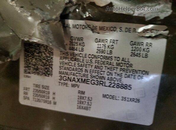 3GNAXMEG3RL228885 2024 CHEVROLET EQUINOX Tan Widok wnętrza 360 stopni