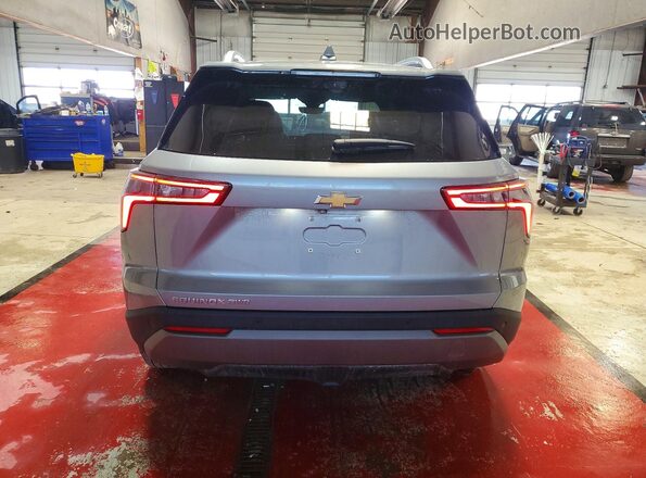 3GNAXPEGXSL106967 2025 CHEVROLET EQUINOX Silver Widok z tyłu