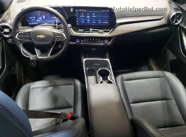 3GNAXPEGXSL106967 2025 CHEVROLET EQUINOX Silver Widok deski rozdzielczej