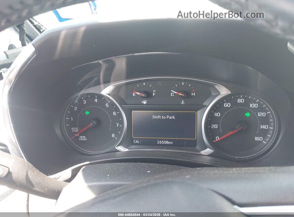 3GNAXPEX8LS597806 2020 CHEVROLET EQUINOX White Widok tylnych siedzeń