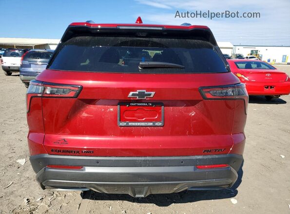 3GNAXSEG2SL256204 2025 CHEVROLET EQUINOX Красный Вид сзади