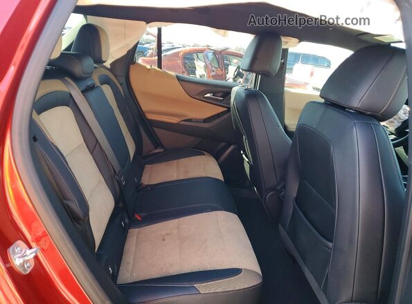 3GNAXSEG2SL256204 2025 CHEVROLET EQUINOX Красный Вид задней части салона