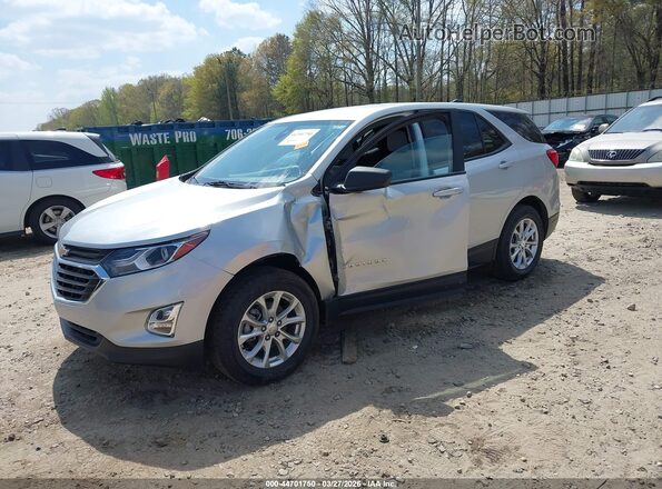 3GNAXSEV3MS174473 2021 CHEVROLET EQUINOX Серый Передняя левая четверть