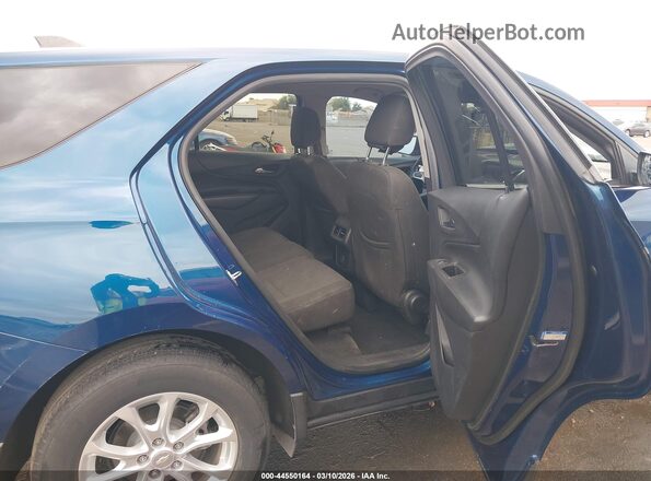 3GNAXUEV8ML389062 2021 CHEVROLET EQUINOX Blue Вид наклейки з VIN-кодом