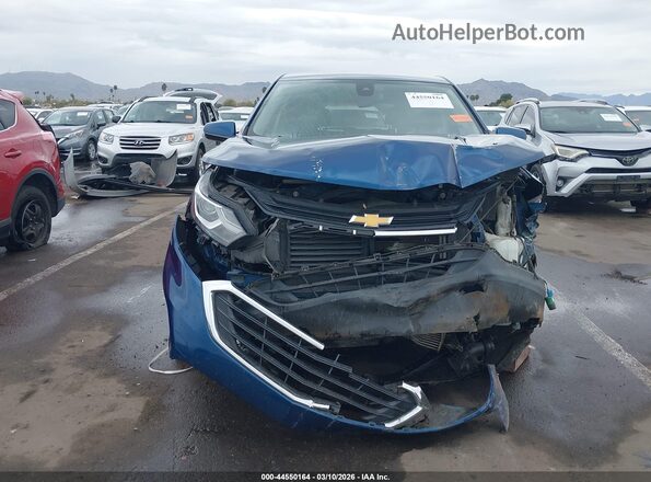 3GNAXUEV8ML389062 2021 CHEVROLET EQUINOX Blue Вид задньої частини салону