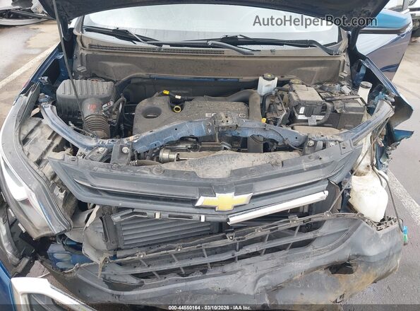 3GNAXUEV8ML389062 2021 CHEVROLET EQUINOX Blue Вид ззаду
