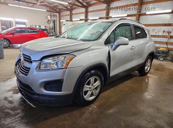 3GNCJLSB0GL219250 2016 CHEVROLET TRAX Silver Передня ліва чверть