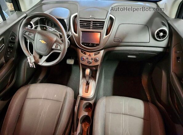 3GNCJLSB0GL219250 2016 CHEVROLET TRAX Silver Вид панелі приладів