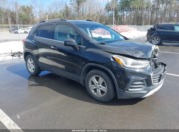 3GNCJLSB0JL217862 2018 CHEVROLET TRAX Черный Передняя правая четверть