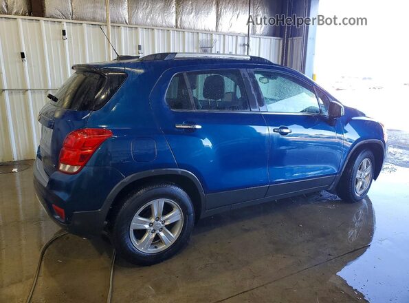 3GNCJLSB1KL260589 2019 CHEVROLET TRAX Синий Задняя правая четверть