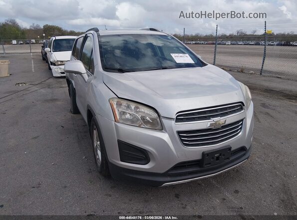 3GNCJLSB2GL266814 2016 CHEVROLET TRAX Gray Delantero derecho