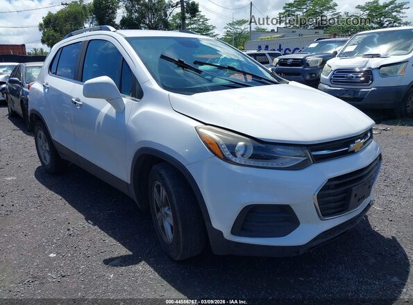 3GNCJLSB2HL230154 2017 CHEVROLET TRAX White Delantero derecho
