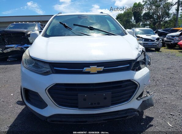 3GNCJLSB2HL230154 2017 CHEVROLET TRAX White Vista del cuadro de instrumentos