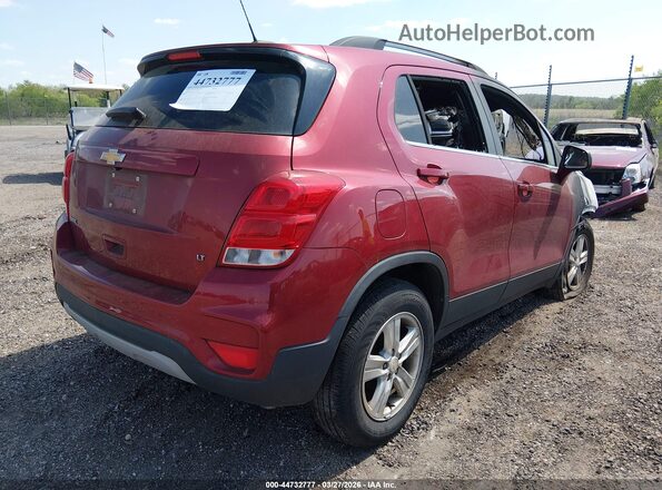 3GNCJLSB2JL376902 2018 CHEVROLET TRAX Бордовый Задняя правая четверть
