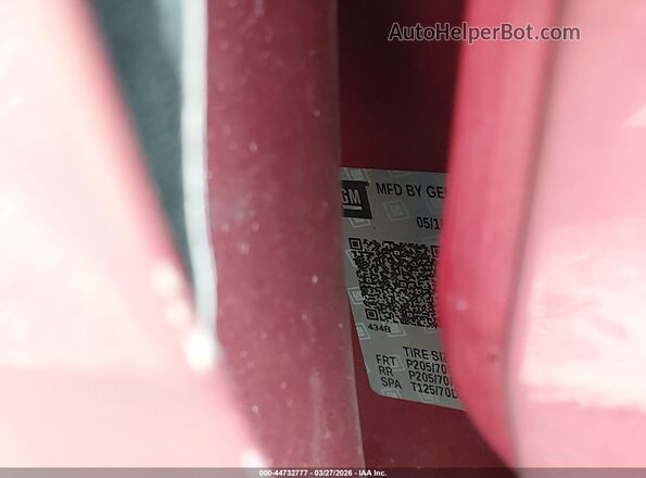 3GNCJLSB2JL376902 2018 CHEVROLET TRAX Бордовый Вид подкапотного пространства