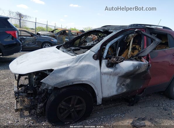 3GNCJLSB2JL376902 2018 CHEVROLET TRAX Бордовый Вид щитка приборов