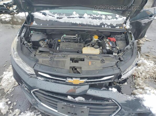 3GNCJLSB2JL384496 2018 CHEVROLET TRAX Серый Вид задней части салона