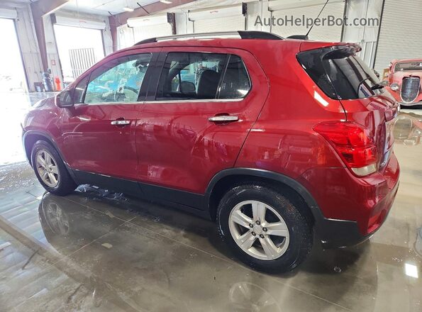 3GNCJLSB2JL386166 2018 CHEVROLET TRAX Темно-бордовый Задняя левая четверть